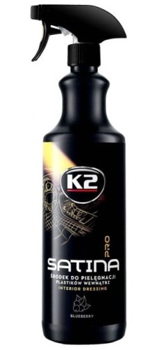 K2 Satina Pro środek do pielęgnacji plastików wewnątrz  1 L BLUEBERRY
